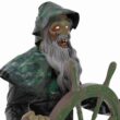 Haunted Living 6-ft Haunted Harbor Talking LED Steering Captain Animatronic