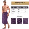 Utopia Towels 4 Pack Premium Bath Towels Set, 27 x 54 Inches, Plum