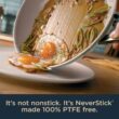 Ninja CW39010ST NeverStick Ceramic Pro,Non-Stick Pots & Pans Set with Glass Lids, PTFE Free