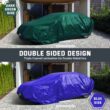 Kesfitt Tarp Heavy Duty Waterproof 12x16FT,16 Mil Thick Tarps Tear&Fade Resistant, UV Resistant, Poly Tarp Cover (Green/Blue)