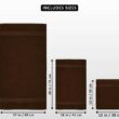 Utopia Towels 8-Piece Premium Towel Set, 2 Bath Towels, 2 Hand Towels, and 4 Wash Clothsm, Brown