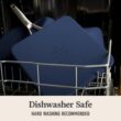 Calphalon Premier Ceramic Nonstick 11" Square Griddle, Midnight Blue