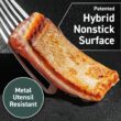 HexClad Hybrid Nonstick Sauté Pan and Lid, Chicken Fryer, 7-Quart, Dishwasher and Oven-Safe, Compatible with All Cooktops HexClad Hybrid Nonstick Sauté Pan and Lid, Chicken Fryer, 7-Quart, Dishwasher and Oven-Safe, Compatible with All Cooktops