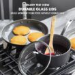 GreenPan Chatham Hard Anodized Healthy Ceramic Nonstick 10 Piece Cookware Pots and Pans Set, Frying Pan Skillets, Gray