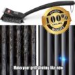GRILLART Grill Brush Bristle Free, SteamWizards Grill Cleaner Brush with 1 Replacement Head