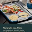 Caraway Double Burner Griddle - 19x12” Griddle Pan - Non-Stick Ceramic Coated - Marigold