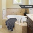 Utopia Towels 4 Pack Premium Bath Towels Set, 27 x 54 Inches, Grey