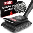 GRILLART Grill Brush Bristle Free, SteamWizards Grill Cleaner Brush with 1 Replacement Head