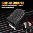 GRILLART Grill Brush Bristle Free, SteamWizards Grill Cleaner Brush with 1 Replacement Head