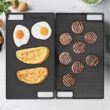 Cast Iron Reversible Grill/Griddle Set with Press, Scraper & Mitts - Pre-Seasoned, Non-Stick - 16.75" x 9.5"