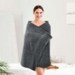 Utopia Towels 4 Pack Premium Bath Towels Set, 27 x 54 Inches, Grey