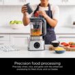 Ninja SS401 Blender and Food Processor Combo, Foodi Power Blenders For-Kitchen and Personal Size, Smoothie Maker, Silver