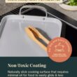 Caraway Double Burner Griddle - 19x12” Griddle Pan - Non-Stick Ceramic Coated - Marigold