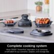 Ninja FN101GY Crispi Air Fryer, Microwave, Freezer & Dishwasher Safe, Non Toxic Glass Portable Cooking System