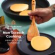 Wooden Spoons for Cooking, Wooden Cooking Utensils Set, Wooden Utensil Set with Holder, Spoon Rest & Hooks, 8-piece set