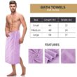 Utopia Towels 4 Pack Premium Bath Towels Set, 27 x 54 Inches, Lavender