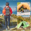 MARBERO 150W Peak Solar Generator with 30W Solar Panel 111Wh Camping Portable Power Station 110V Power Bank