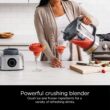 Ninja SS401 Blender and Food Processor Combo, Foodi Power Blenders For-Kitchen and Personal Size, Smoothie Maker, Silver