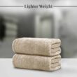 Tens Towels Extra Large Bath Towels 30 x 60 Inches, Super Soft and Absorbent, Beige