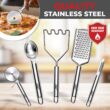 Kaluns 50 PCS Silicone Kitchen Utensils Set Complete Kitchen Set, Gray