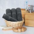 Utopia Towels 8-Piece Premium Towel Set, 2 Bath Towels, 2 Hand Towels, and 4 Wash Cloths (Grey)