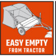 Agri-Fab Inc. 42" 13.2 Cu. Ft. Capacity Tow Behind Lawn Sweeper Agri-Fab Inc. 42" 13.2 Cu. Ft. Capacity Tow Behind Lawn Sweeper