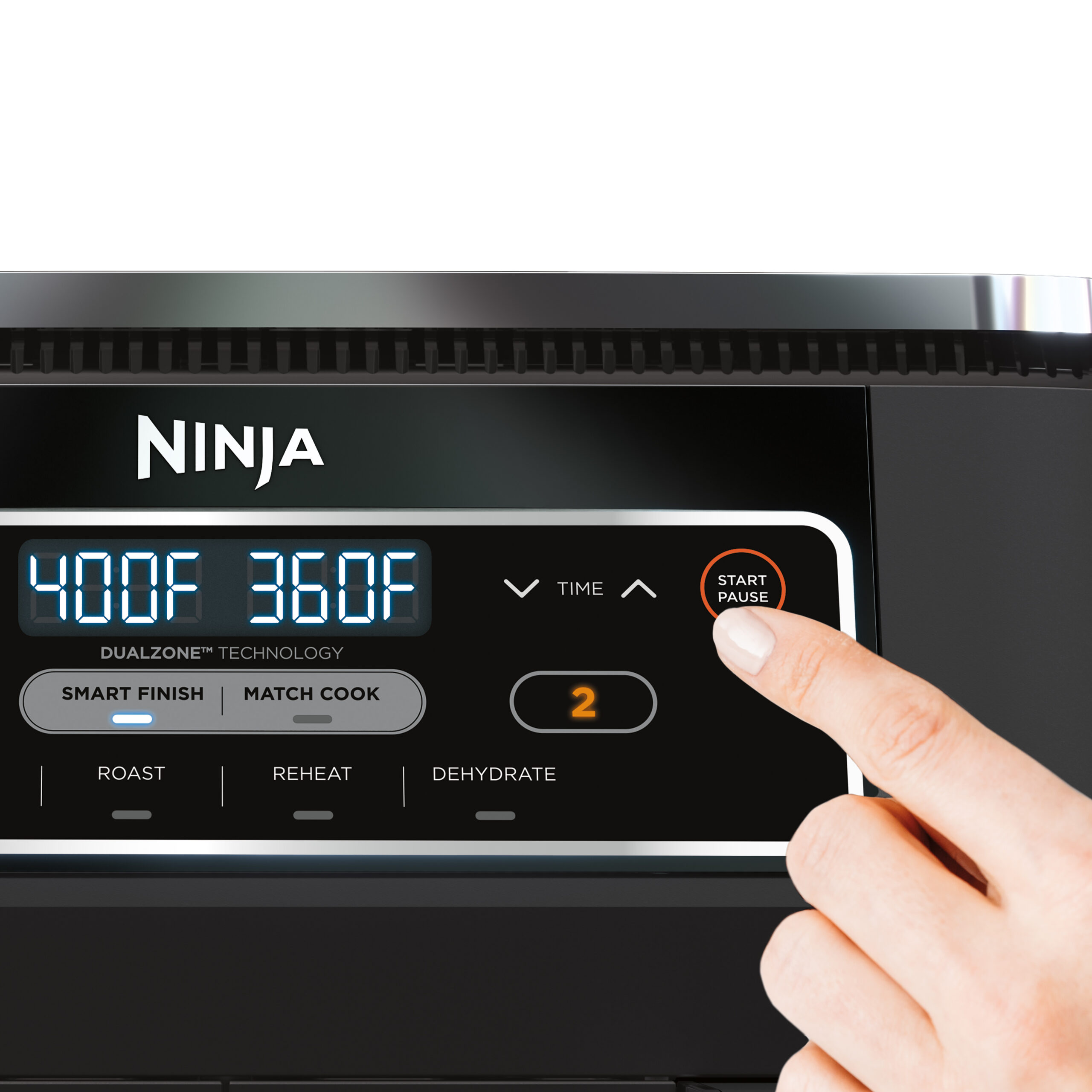 Ninja Foodi DZ100 4-in-1, 8-qt., 2-Basket Air Fryer with DualZone Technology Ninja Foodi DZ100 4-in-1, 8-qt., 2-Basket Air Fryer with DualZone Technology - Image 7