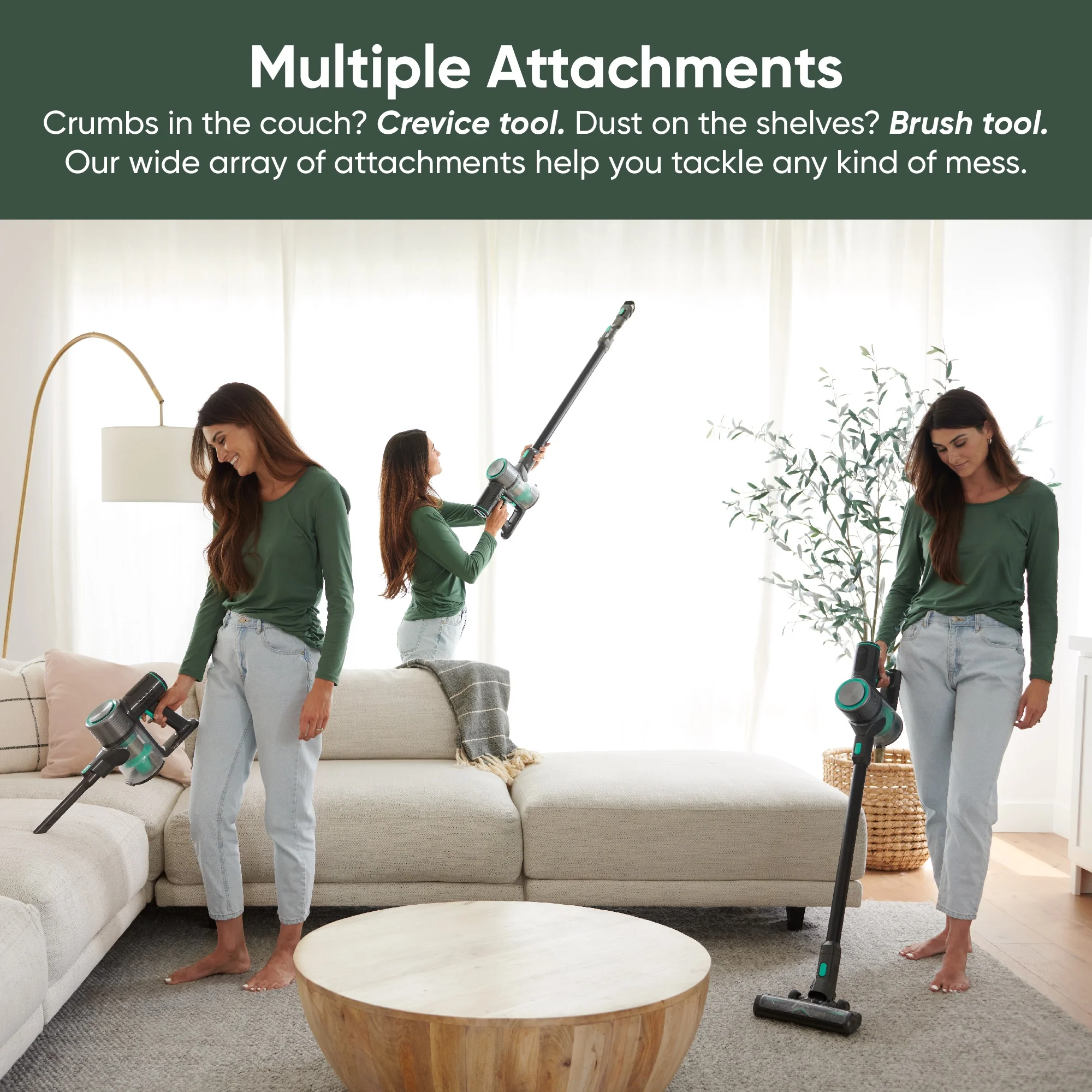 Wyze Cordless Stick Vacuum 20kPa for Carpet, Hard Floors and Pet Hair Wyze Cordless Stick Vacuum 20kPa for Carpet, Hard Floors and Pet Hair - Image 2