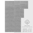 American Soft Linen Luxury 6 Piece Towel Set, 2 Bath Towels 2 Hand Towels 2 Washcloths, Light Grey Towel Sets