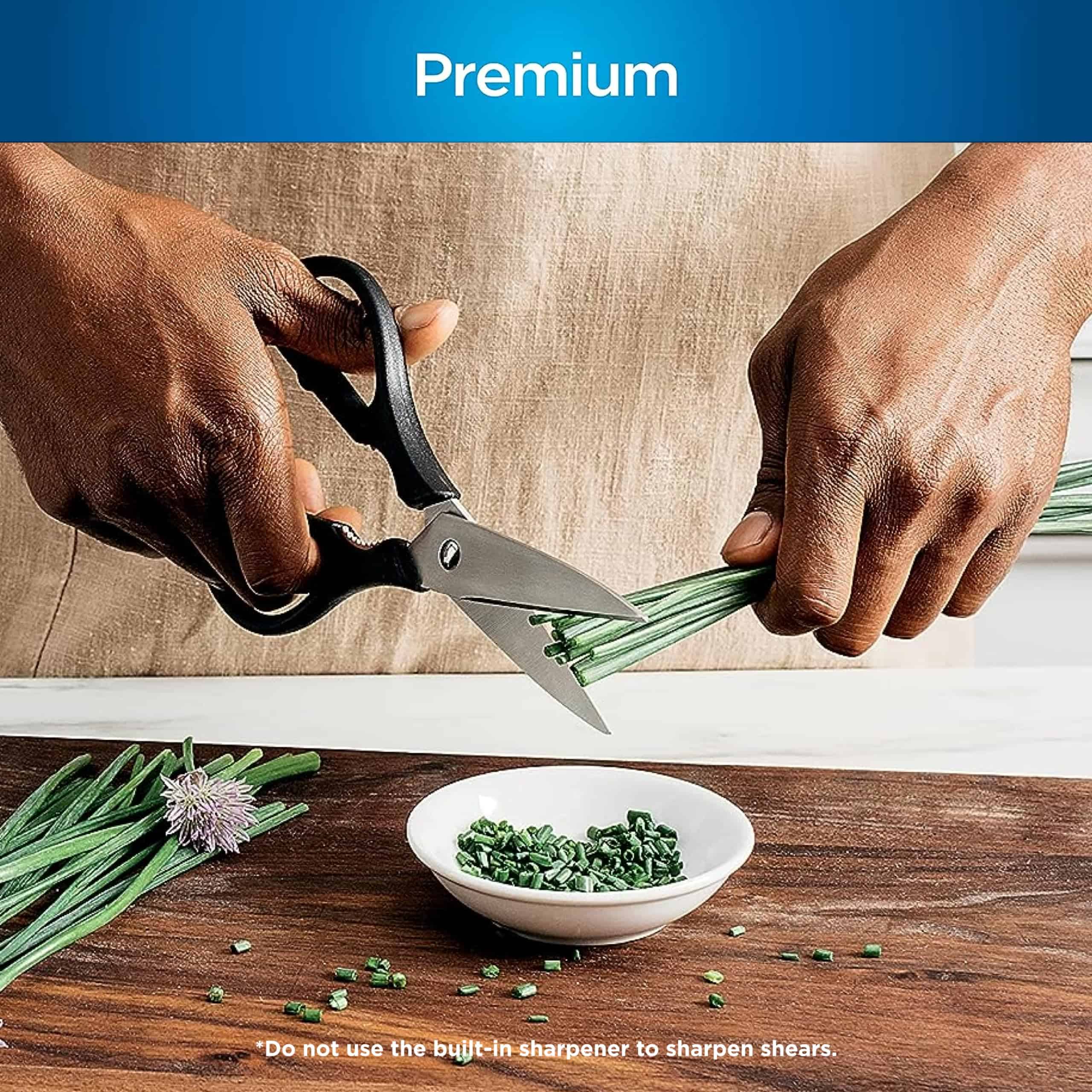 Ninja K52015 Foodi NeverDull 15 Piece Premium Knife System, Wood Series Block, German Stainless Steel Ninja K52015 Foodi NeverDull 15 Piece Premium Knife System, Wood Series Block, German Stainless Steel - Image 3