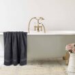 Utopia Towels Luxurious Jumbo Bath Sheet 2 Piece, Super Soft Hotel Quality Towel (35 x 70 Inches, Grey)