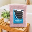 Utopia Towels 4 Pack Premium Bath Towels Set, 27 x 54 Inches, Dusty Pink