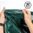 CARTMAN Finished Size 30x40 Feet Waterproof Green Tarp 8 Mil Thick, Multipurpose Protective Cover