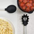 BESTZMWK Kitchen Utensil Set-Silicone Cooking Utensils-33 Kitchen Gadgets & Spoons for Nonstick Cookware, Black