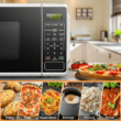 Mainstays 0.7 Cu ft Countertop Microwave Oven, 700 Watts, White
