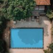 Teal Elite 20x40 Heavy Duty Tarp Waterproof -12mil Thick Pool Tarp Cover, 20x40 Tarp UV Resistant, Rip & Tear Proof with Metal Grommets