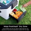 NINJA FrostVault 30 qt. Chest Cooler with Dry Zone, Cloud White