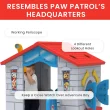 Nick Jr. PAW Patrol Plastic Indoor/Outdoor Playhouse with Easy Assembly by Delta Children