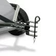 Ohio Steel Tow Behind Lawn Sweeper, 42 inch, 22 Cu. ft, Heavy-Duty Leaf and Grass Collector, Patented Spiral Brush