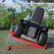 LZBEITEM Lawn Mower Lift Jack - 882 lbs Capacity for Tractors and Zero Turn Lawn Mowers Red