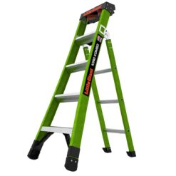Little Giant King Kombo 5'-8' Fiberglass 3-in-1 Combo Ladder, 375 lbs. Rated