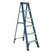 Louisville Ladder 6 ' Fiberglass Step, 10' Reach, 225-lb, Load Capacity, W-3217-06