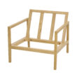 Beautiful Wrap Me Up Accent Chair With Removable Cushions by Drew, Cornflower Blue