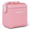 Igloo 11 QT Tag-a-Long Hard Sided Cooler, Blush, 14 Can Capacity
