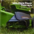 Greenworks 2546502 60V 21" Push Lawn Mower + (1) 5.0 Ah Battery & Charger