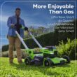 Greenworks 2546502 60V 21" Push Lawn Mower + (1) 5.0 Ah Battery & Charger