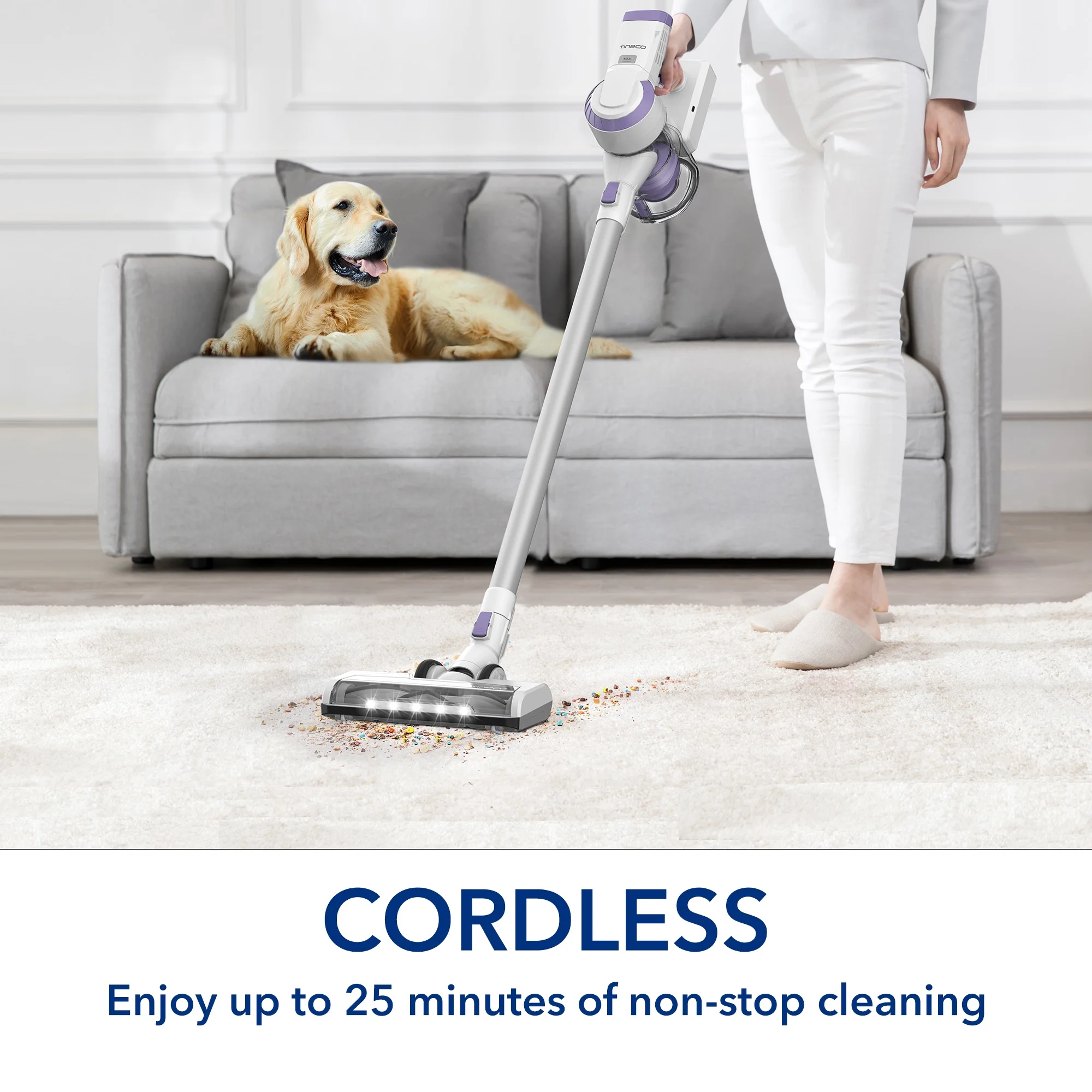 Tineco A10-D Plus - Cordless Ultralight Stick Vacuum Cleaner for Hard Floors and Low-Pile Rugs, VA150100US Tineco A10-D Plus - Cordless Ultralight Stick Vacuum Cleaner for Hard Floors and Low-Pile Rugs, VA150100US - Image 9