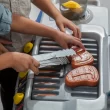 Step2 Sizzle & Smoke Barbecue Blue Toddler Grill Playset with 15 Piece Plastic Barbeque Play Set Step2 Sizzle & Smoke Barbecue Blue Toddler Grill Playset with 15 Piece Plastic Barbeque Play Set