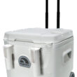 Igloo 52 QT 5-Day Marine Ice Chest Cooler with Wheels, White