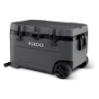 Igloo 72 QT Overland Ice Chest Cooler with Wheels, Gray Igloo 72 QT Overland Ice Chest Cooler with Wheels, Gray